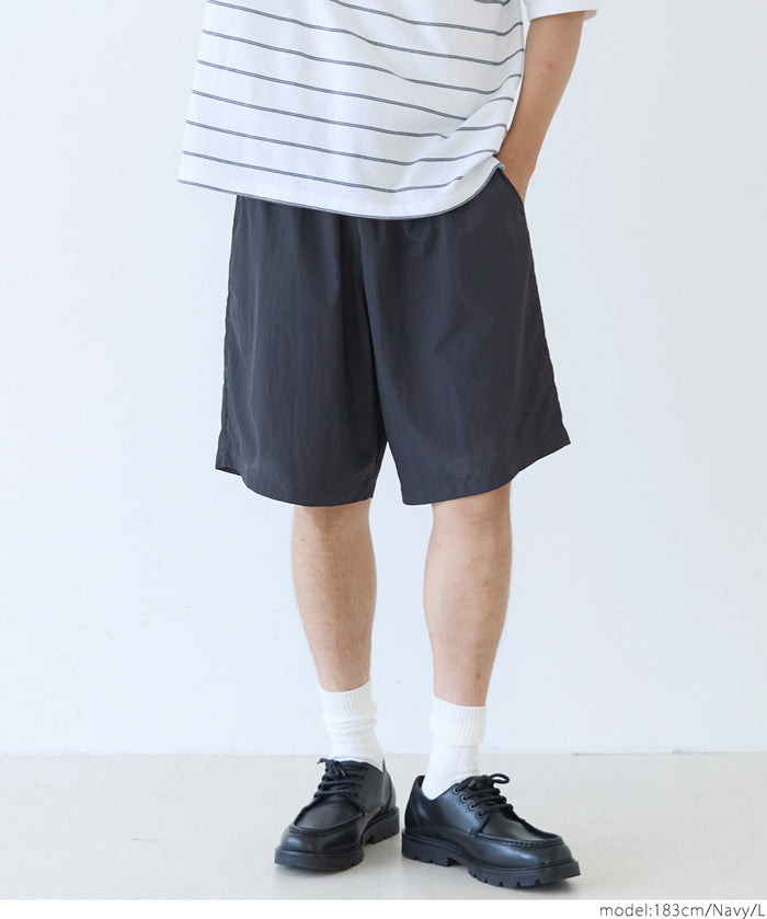 男裝輕量尼龍短褲