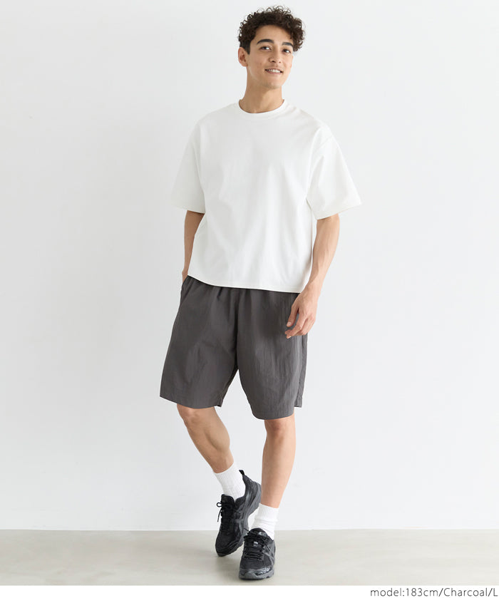 男裝輕量尼龍短褲