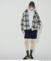 【可配套】軟糯絨感顯瘦螺紋針織迷你裙