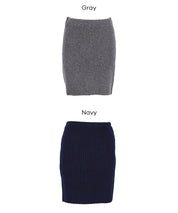 【可配套】軟糯絨感顯瘦螺紋針織迷你裙