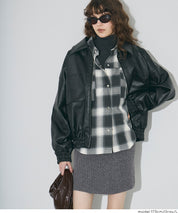 【可配套】軟糯絨感顯瘦螺紋針織迷你裙