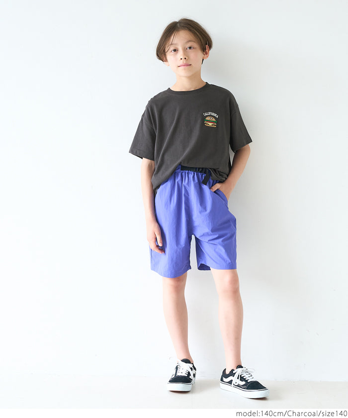 童裝元氣印花LOGO短袖上衣 T-shirt