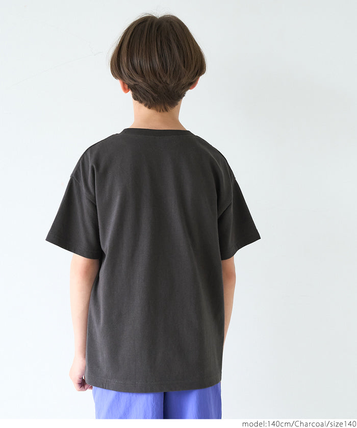 童裝元氣印花LOGO短袖上衣 T-shirt