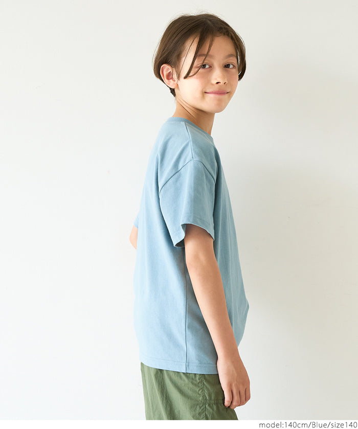 童裝元氣印花LOGO短袖上衣 T-shirt