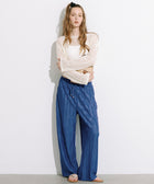 【可剪裁】常規版水波紋薄款休閒褲 (Slim Wave Pants)