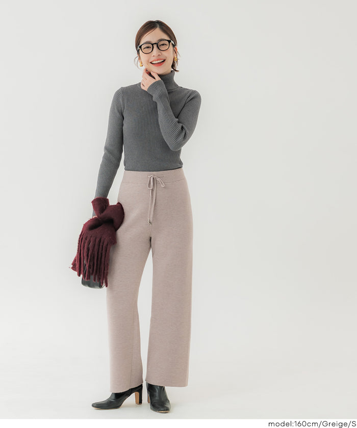 【保暖內刷毛】加厚針織休閒褲