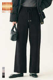 【保暖內刷毛】加厚針織休閒褲