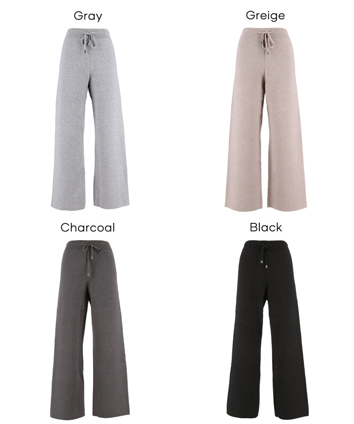 【保暖內刷毛】加厚針織休閒褲