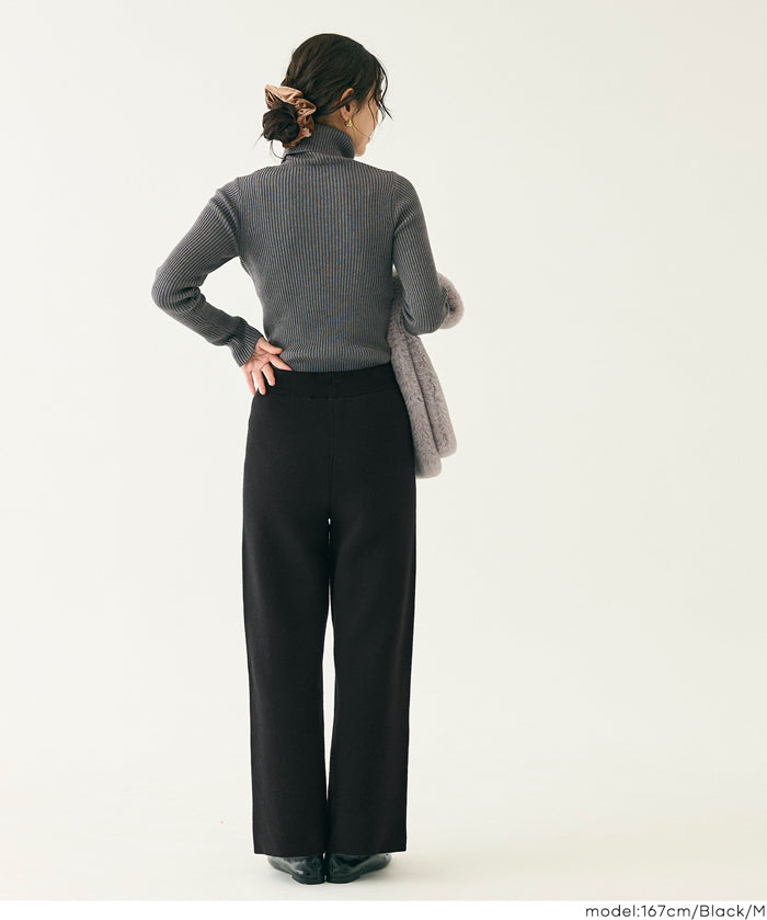 【保暖內刷毛】加厚針織休閒褲