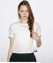 棉質純色箱型剪裁短袖上衣(U.S. COTTON BOX T-shirt )