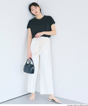 棉質純色法式袖上衣 (French Sleeve T-Shirt )