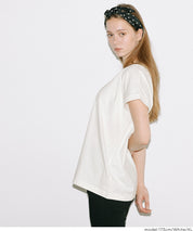 棉質純色法式袖上衣 (French Sleeve T-Shirt )