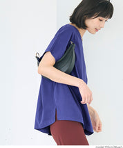 【早秋新品】 棉質蝙蝠袖V領T-Shirt