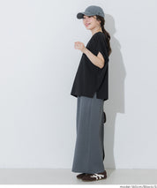 【早秋新品】 棉質蝙蝠袖V領T-Shirt