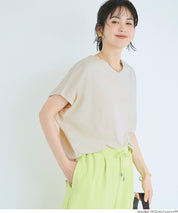 【早秋新品】 棉質蝙蝠袖V領T-Shirt