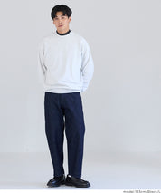 男裝基礎款半高領長袖上衣T恤