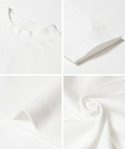 男裝基礎款半高領長袖上衣T恤