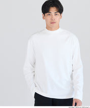 男裝基礎款半高領長袖上衣T恤