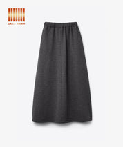 【保暖內刷毛】優雅A字長裙