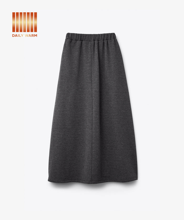 【保暖內刷毛】優雅A字長裙