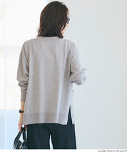 UVCUT 薄款V領中長針織外套