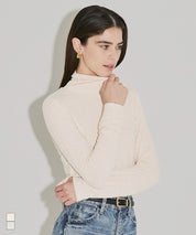 基礎款高領針織上衣