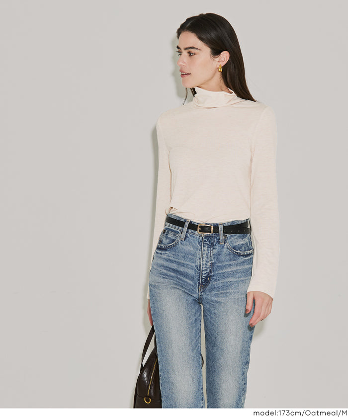 基礎款高領針織上衣