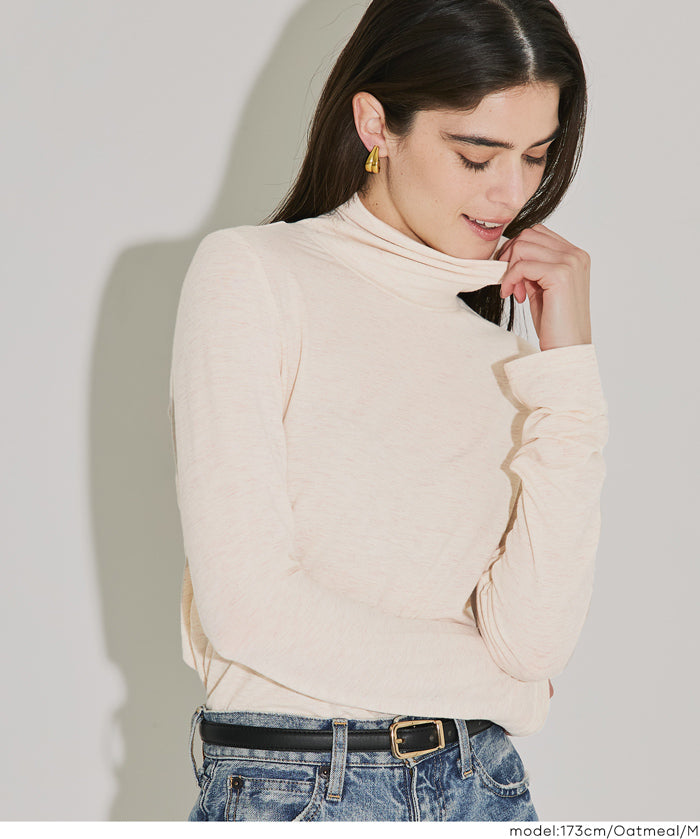 基礎款高領針織上衣