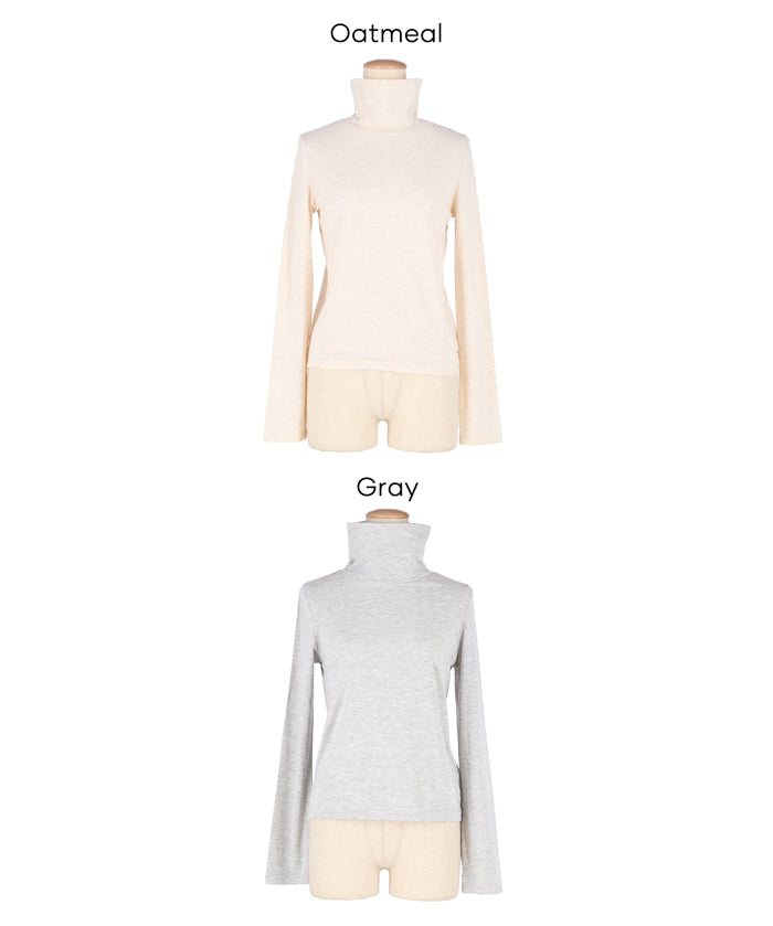 基礎款高領針織上衣