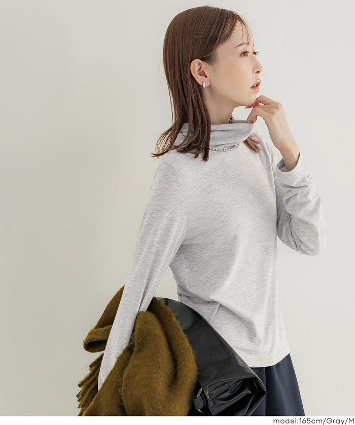 基礎款高領針織上衣