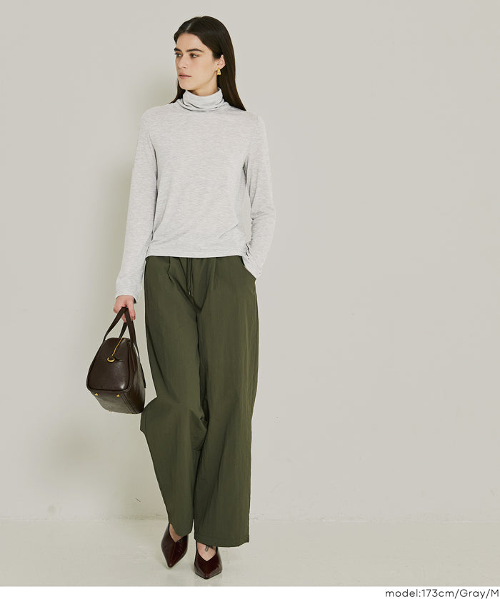 基礎款高領針織上衣