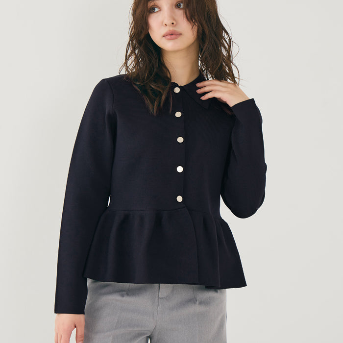 日系可愛金釦長袖娃娃上衣