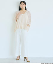 寬鬆蝙蝠袖休閒針織開衫 (Big Poncho Cardigan)