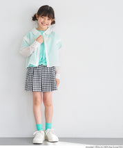 童裝日系設計感透膚長袖襯衫