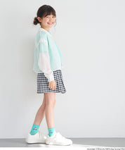 童裝日系設計感透膚長袖襯衫