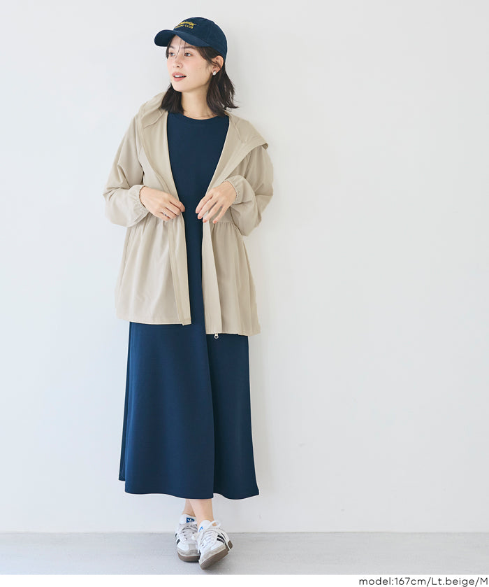 UV CUT! 日系荷葉邊中長防曬外套 26Ver