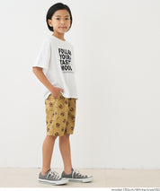 童裝圖案印刷短袖上衣