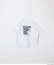 童裝圖案印刷短袖上衣