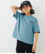 童裝圖案印刷短袖上衣