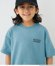 童裝圖案印刷短袖上衣