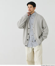【早秋新品】 男裝厚實V領針織外套