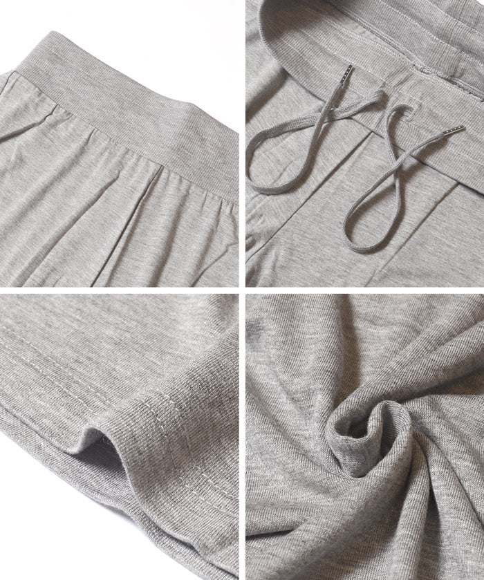 柔滑觸感彈性休閒褲 (Wide-Leg Traveler Pants)