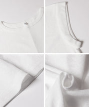 透膚法式袖短版上衣 (Sheer French Sleeve T-Shirt)