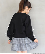 【早秋新品】 童裝蝴蝶結針織開衫
