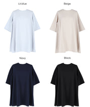 【壓紋機能】修身A字短袖上衣