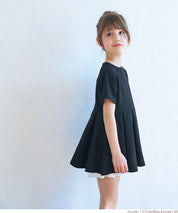 ［特價$59→$50］【壓紋機能】童裝荷葉下擺長袖娃娃衣 親子裝