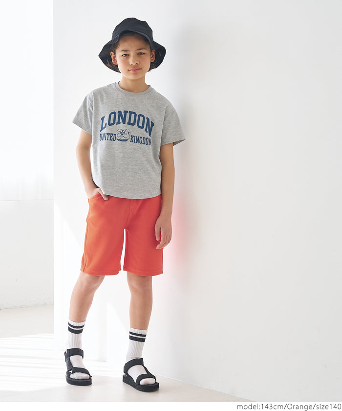 【Embossed function】All-match casual shorts for children