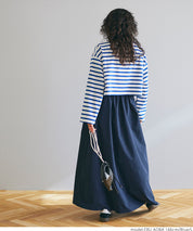 Cropped striped top