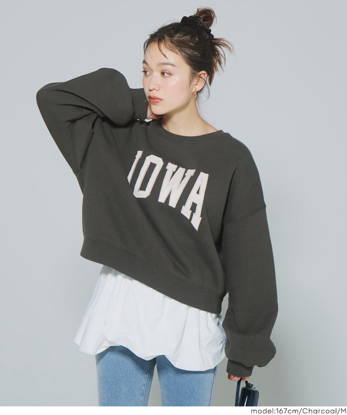 【重磅棉】磨毛刺繡LOGO衛衣