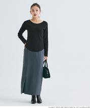 Raglan ribbed top